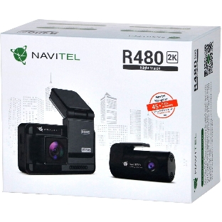 Видеорегистратор Navitel R480 2K черный 1440x2560 1440p 160гр.