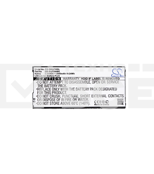 Аккумулятор CameronSinoCS-SMA710SL EB-BA710ABE для Samsung Galaxy A7 (2016) SM-A7103.85V / 2400mAh / 9.24Wh