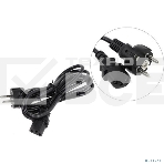 Кабель питания ExeGate Special PC-1,8S (Евровилка Schuko->С13) 3*0.75mm2, CCA, черный, 1.8м., фото2