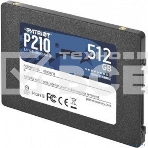 Накопитель SSD Patriot P210, 512GB, SATA III, 2.5