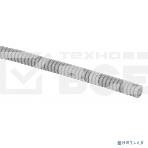 Труба гофрированная ПВХ ЭРА (серый) d 16 мм с зонд. легкая 100 м (15), фото4