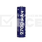 Аккумуляторы СТАРТ HR6 AA 2700mAh Ni-MH BL3+1 48/768, AA, 2700 мАч, 4 шт. в блистере, фото 1