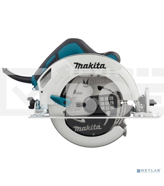 Пила дисковая Makita HS7601 ,{1200Вт,5200об\м,диск-ф190х30мм,рез-66мм,4.0кг,кор}