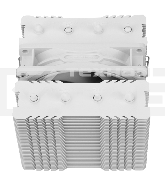 Устройство охлаждения(кулер) Thermalright Peerless Assassin 90 SE Soc-AM5/AM4/1151/1200/1700 белый 4-pin 23.85dB Al+Cu Ret (PA90-SE-WH)