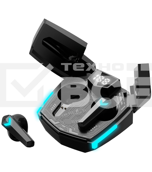 Наушники игровые  CANYON headset Doublebee GTWS-2 Gaming Black