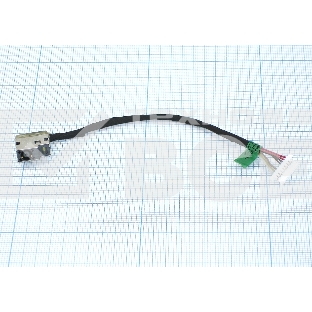 Разъем для ноутбука HP Probook 430 440 450 455 470 G3 c кабелем