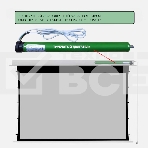 Экран для проектора S'OK SCPSMC-186X105ED45GF для встраивания в потолок моторизованный 84'' с боковым натяжением, полотно Grey Fiberglass, экстрадроп 45см, фото5