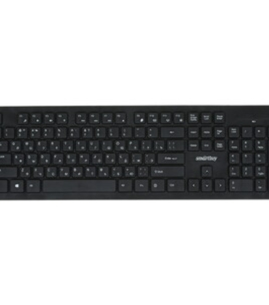 Клавиатура беспроводная мультимедийная Smartbuy 206 черная SBK-206AG-K