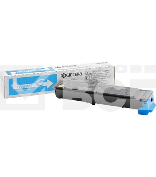 Картридж лазерный Kyocera TK-5215C (1T02R6CNL0) голубой для TASKalfa 406ci 15000 стр.