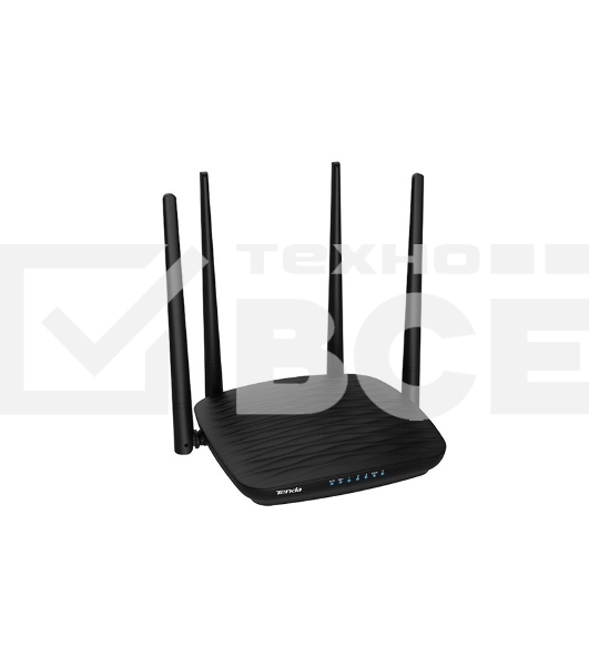 Маршрутизатор Tenda AC5 1200Mbps 11AC wave2Router, MU-MIMO,1Ghz CPU，4X5dbi Antennas, 1X100Mbps WAN, 3x100Mbps LAN,WiFi On/Off Switch,Universal Rep