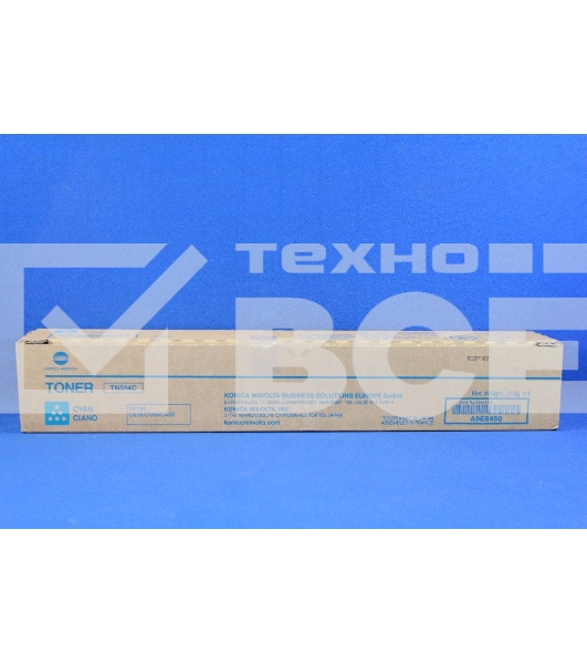 Картридж лазерный Konica-Minolta bizhub C458/558/658 синий TN-514C (o)