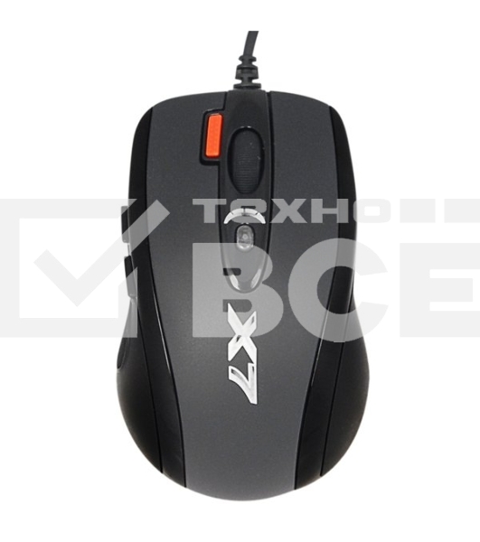 Мышь проводная A4Tech X-710BK черный, 2000 dpi, USB, кнопки - 7