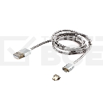 Кабель Cablexpert магнитный USB 2.0 CC-USB2-AMLMM-1M, AM/ iPhone lightning, магнитный кабель, 1м, алюминиевые разъемы, коробка, фото10