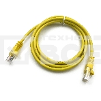 Патч-корд Buro UTP cat5E 1.5м желтый RJ-45 (m)-RJ-45 (m), фото 1