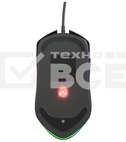 Мышь проводная GMNG 730GM черный, 12000 dpi, USB, кнопки - 7