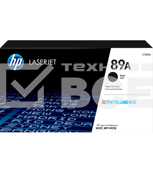 Картридж лазерный HP 89A CF289A черный для HP LJ M507/MFP M528 (5000стр.)