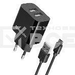 Сетевой адаптер Defender UPC-21 2xUSB,5V/2.1А кабель microUSB, фото6