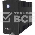 Источник бесперебойного питания Импульс Юниор 1000 1000 ВА/600 Вт, LED, АКБ 2х5А·ч, IEC-C13x4,черный 00-КБ001551, фото3