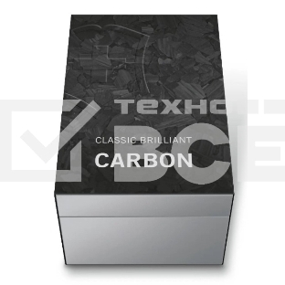Нож перочинный Victorinox Classic Brilliant Carbon (0.6221.90) 58мм 5 функций черный/серебристый подар.коробка