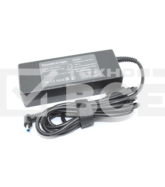 Блок питания (сетевой адаптер) для ноутбуков HP 18.5V 4.5A 4pin female 83W OEM
