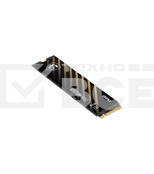 Накопитель SSD MSI M461, 4TB, PCIe 4.0 x4, M.2 2280, NVMe, R/W 5000/4200