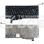 Клавиатура для ноутбука MacBook A1286 без SD плоский ENTER, фото2