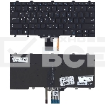 Клавиатура для ноутбука Dell Latitude E7250 E7270 черная без рамки с подсветкой, фото4