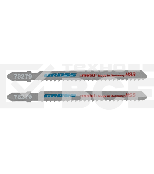 Полотна для электролобзика по металлу, 2 шт.( 3118 - T127D ) Gross
