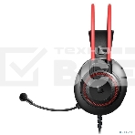 Наушники с микрофоном A4Tech Bloody G200S черный/красный 2м мониторные USB оголовье (G200S USB/ BLACK +RED), фото10