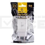 Сетевое зарядное устройство Cablexpert MP3A-PC-68, 10.5Вт, 2.1А, 1хUSB, белый, пакет, фото3