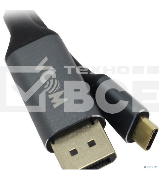 Кабель USB3.1 CM-DP 1.8M CU422MC-1.8M VCOM