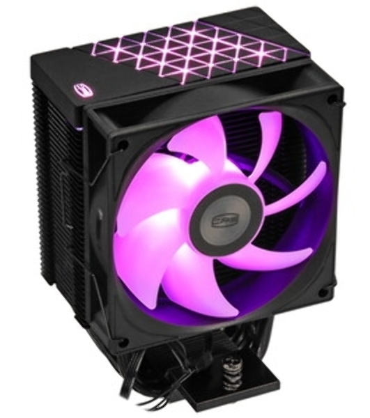 Кулер PCCooler R400 ARGb черный 92мм алюминий+медь 2200r m 30db 4-pin 180W 133мм