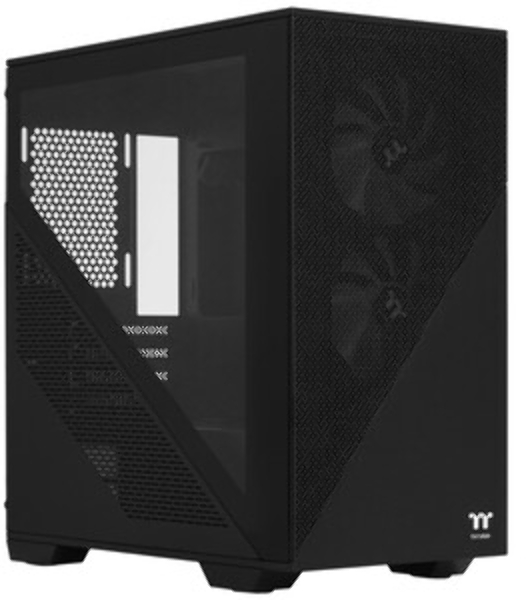 Компьютерный корпус Thermaltake Divider 170 TG ARGb/Black CA-1S4-00S1WN-00/Win/SPCC/Tempered Glass*1/120мм ARGb PWM Fan*2