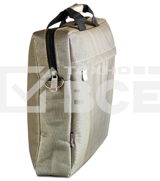 Сумка ExeGate EX212309RUS Start S15 Beige, бежевая, полиэстер, для ноутбуков до 15.6
