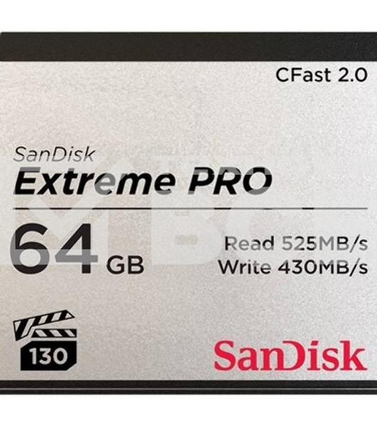Флеш карта CFAST2.0 64GB SanDisk Extreme Pro 525Mb/s