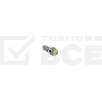 Выключатель-кнопка 250V 1А (2с) (ON)-OFF Б/Фикс зеленая Rexant, фото 1