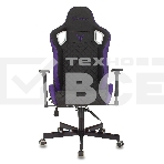 Кресло игровое Knight OUTRIDER черный/фиолетовый ромбик эко.кожа с подголов. крестовина металл, фото10