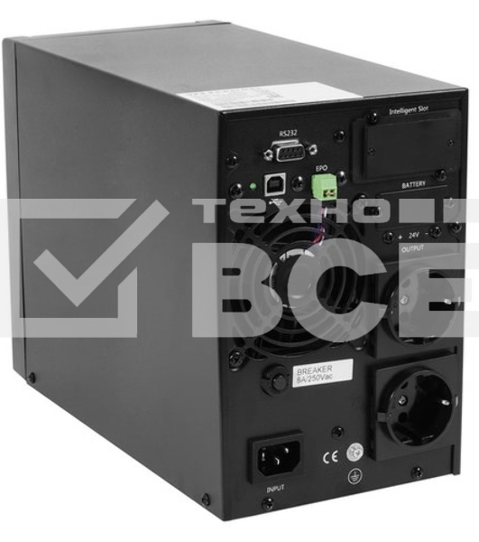 Источник бесперебойного питания UPS POWERMAN Online 1000, LCD