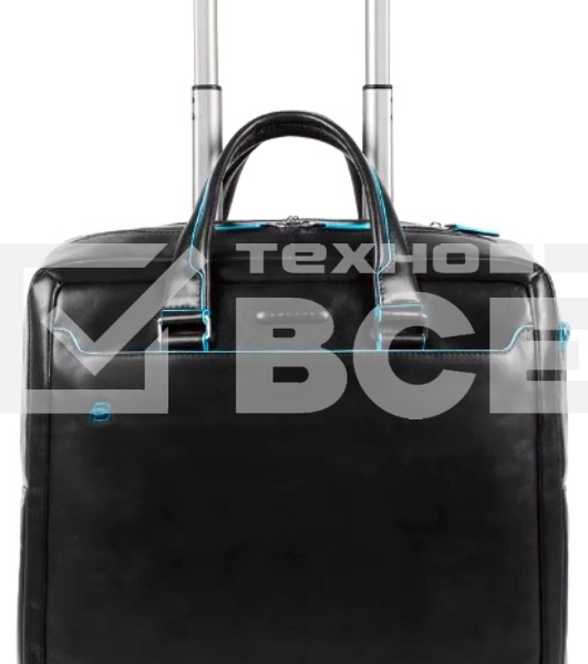 Сумка дорожная Piquadro BLUE SQUARE BV4729B2/N 20л. натур. кожа, черный