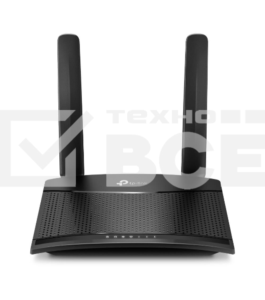 Роутер беспроводной TP-Link TL-MR100 N300 10/100BASE-TX/4G(3G) cat.4 черный