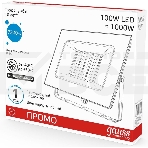 Прожектор светодиодный Gauss Elementary 100Вт 6600лм IP65 6500К черный ПРОМО, фото4