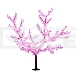 Светодиодное дерево Neon-night Сакура, высота 2,4м, диаметр кроны 2,0м, розовые светодиоды, IP65, понижающий трансформатор в комплекте, фото 1
