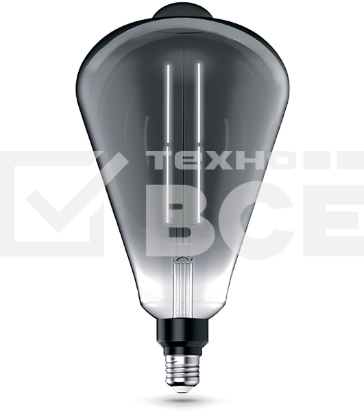 Лампа Filament ST164 6W 330lm 4000К Е27 gray straight LED
