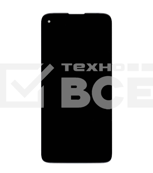 Дисплей для Motorola G8 Power черный