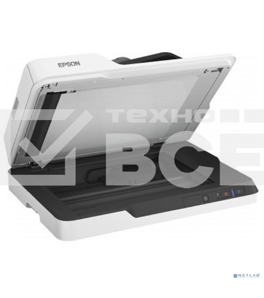 Сканер Epson WorkForce DS-1630 (B11B239401) планшетный, A4, CIS, 600x600 dpi, двусторонный автоподатчик, USB 3.0