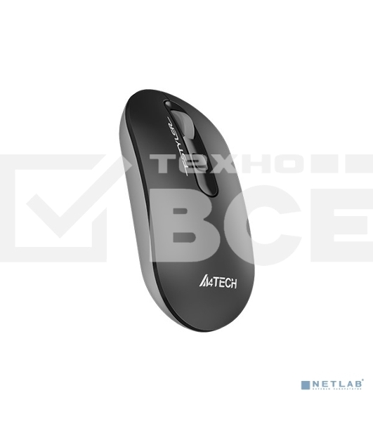Мышь беспроводная A4Tech Fstyler FG20 серый, 2000 dpi, радиоканал, USB, кнопки - 4