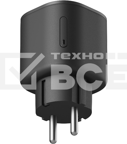 Умная розетка Yandex Matter EUBT Wi-Fi черный (YNDX-00540BLK)