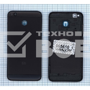 Задняя крышка для Xiaomi Redmi 4X  черный