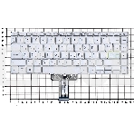 Клавиатура для ноутбука Asus K413JA серебристая с подсветкой, фото2