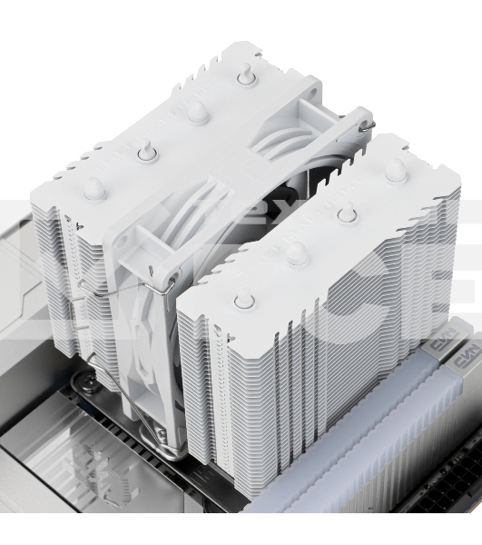 Устройство охлаждения(кулер) Thermalright Peerless Assassin 90 SE Soc-AM5/AM4/1151/1200/1700 белый 4-pin 23.85dB Al+Cu Ret (PA90-SE-WH)